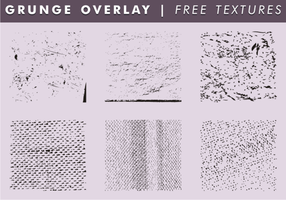 Grunge Overlays & Textures Free Vector