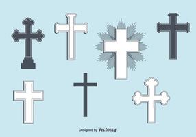 Conjunto de cruzes de vetores