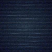 código binário fundo azul brilhante. código de programação. conceito de rede escura. tecnologia web digital. ilustração vetorial darknet. vetor