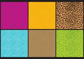 Vetores de impressão leopardo