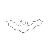 fundo de clipart de morcego de silhueta de halloween vetor