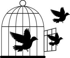 vetor de conceito de logotipo de pássaro pomba