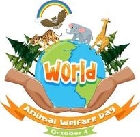 dia mundial do bem-estar animal 4 de outubro