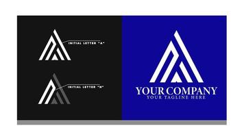 inicial em um modelo de design de vetor de logotipo, logo business.eps10