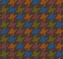 textura houndstooth moderna. vetor