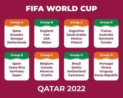 copa do mundo de futebol catar 2022 vetor