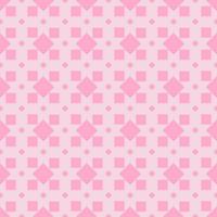 padrão perfeito com quadrados rosa de pastel vetor