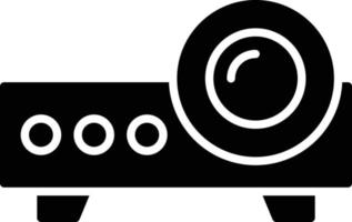 ícone de símbolo do projetor vetor