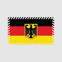 vetor de bandeira da Alemanha. bandeira nacional