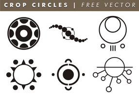 Circles Cros Free Vector