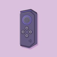 ilustração de ícone do vetor gamepad smartphone. vetor de equipamentos de jogos. estilo de desenho plano adequado para página de destino da web, banner, panfleto, adesivo, papel de parede, plano de fundo