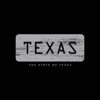 design de camisetas e roupas do texas vetor