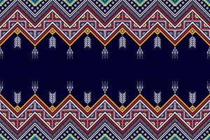 design de padrão sem emenda étnico ikat. tecido asteca tapete mandala ornamentos têxteis decorações papel de parede. fundo de vetor de bordado tradicional de peru étnica boho tribal tribal