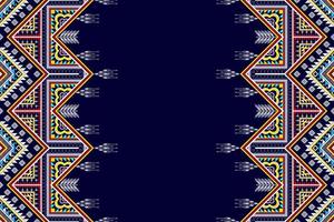 design de padrão sem emenda étnico ikat. tecido asteca tapete mandala ornamentos têxteis decorações papel de parede. fundo de vetor de bordado tradicional de peru étnica boho tribal tribal