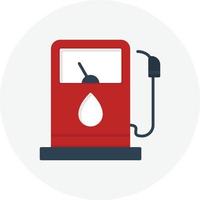 ícone geno do posto de gasolina vetor