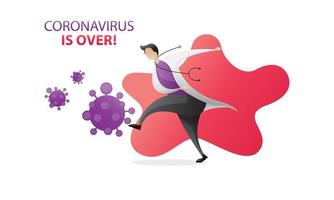 coronavírus está mais chutando vírus