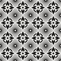vetor geométrico abstrato sem costura padrão monocromático textura de fundo