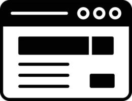 ícone de glifo de navegação vetor