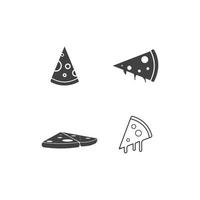 ícone de pizza ícone extintor vectorilustração design de logotipo vetor