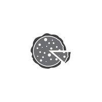 ícone de pizza ícone extintor vectorilustração design de logotipo vetor