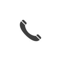 sinal de vetor do símbolo de call center é isolado em um fundo branco. cor do ícone do call center editável.