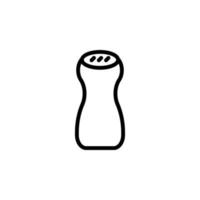 vetor de garrafa de tempero para apresentação do ícone do símbolo do site