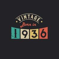 vintage nascido em 1922. aniversário retrô vintage de 1922 vetor