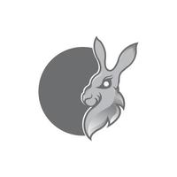 vetor do logotipo do coelho