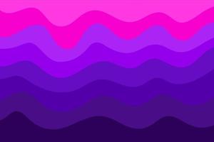 tema de onda gradiente roxo e rosa de fundo abstrato para banner e postagem de mídia social vetor