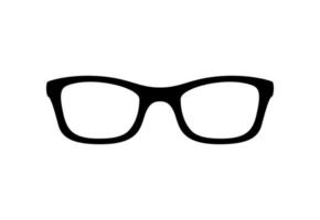 óculos isolados em fundo branco vetor