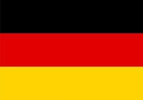 bandeira da alemanha, bandeira da alemanha vetor de alta qualidade