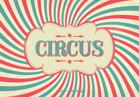 Cartaz do circo do vintage vetor