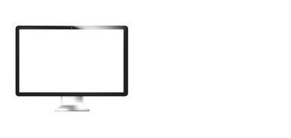telefone móvel com sombra para tela em branco de negócios isolada no fundo branco. maquete para mostrar o design do site móvel ou capturas de tela de seus aplicativos. ilustração vetorial vetor
