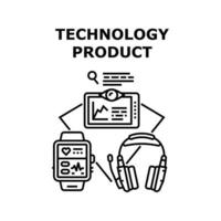 ilustração vetorial de ícone de produto de tecnologia vetor