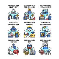 ilustração em vetor ícone do conceito de negócios de tecnologia