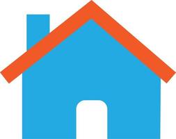 ícone de casa em fundo branco. estilo plano. ícone de casa para o design do seu site, logotipo, aplicativo, interface do usuário. símbolo imobiliário. sinal de casa pequena. vetor