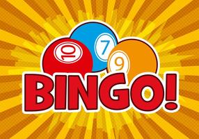 Vector de design de bingo grátis