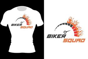 custom motors.crazy biker.crazy squad biker.ride to live to ride.motorcycle t-shirt design vetor