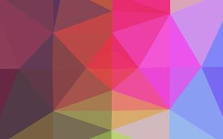 luz multicolor, arco-íris vetor polígono pano de fundo abstrato.