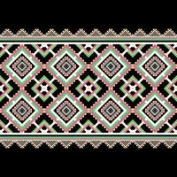 padrão geométrico étnico sem costura. estilo tribal tradicional. design para plano de fundo,ilustração,textura,tecido,batik,papel de parede,tapete,vestuário,bordado. vetor