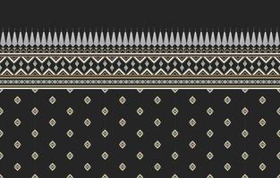 design tradicional de padrão étnico geométrico para plano de fundo,tapete,papel de parede,vestuário,embrulho,batik,tecido,sarong,ilustração,bordado,estilo. vetor