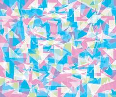 fundo abstrato de formas de triângulo multicoloridas vetor