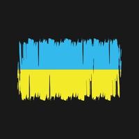 vetor de bandeira da ucrânia. bandeira nacional
