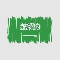 vetor de bandeira da arábia saudita. bandeira nacional