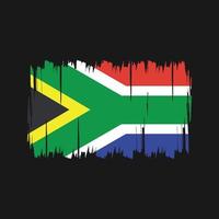 vetor de bandeira da áfrica do sul. bandeira nacional