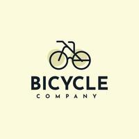 design de modelo de logotipo de bicicleta vetor