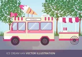 Ice Vector Van Ilustração vetorial