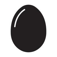 ícone de vetor de saco de ovo isolado em fundo branco para design gráfico, logotipo, site, mídia social, aplicativo móvel, ilustração de interface do usuário