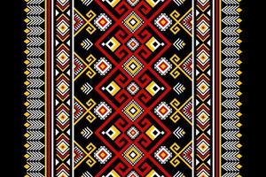 padrão étnico geométrico tradicional. arte tribal estilo asteca. design para plano de fundo,ilustração,tecido,batik,vestuário,embrulho,papel de parede,tapete,bordado vetor