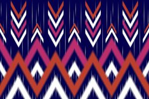 padrão étnico ikat chevron. estilo tribal tradicional. design para plano de fundo,ilustração,textura,tecido,batik,vestuário,embrulho,papel de parede,tapete,bordado vetor